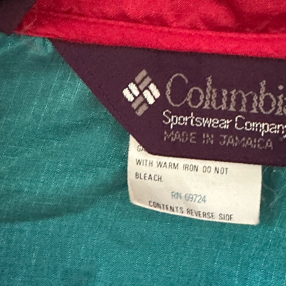 Columbia Vintage Wind Breaker Jacket 1990’s - Picture 5 of 6